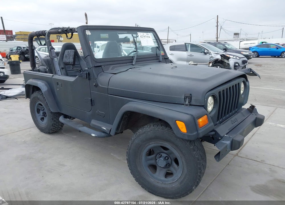 1998 JEEP WRANGLER SE VIN: 1J4FY29P4WP778388