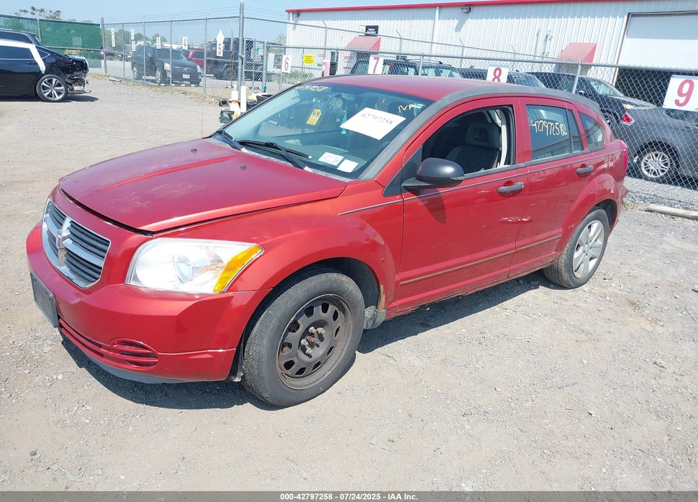 2007 DODGE CALIBER VIN: 1B3HB48B67D412681