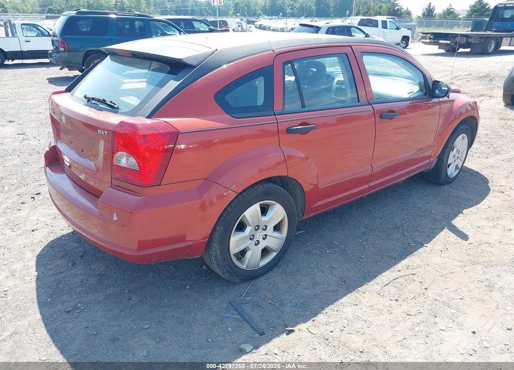 2007 DODGE CALIBER VIN: 1B3HB48B67D412681