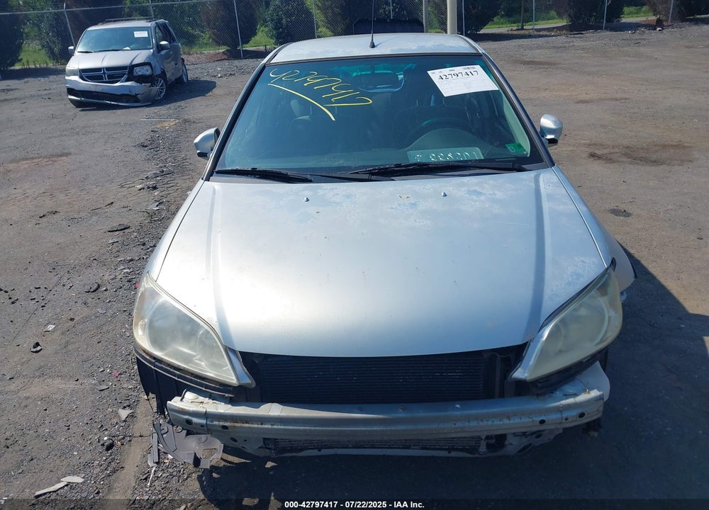 2005 HONDA CIVIC HYBRID VIN: JHMES96695S017258