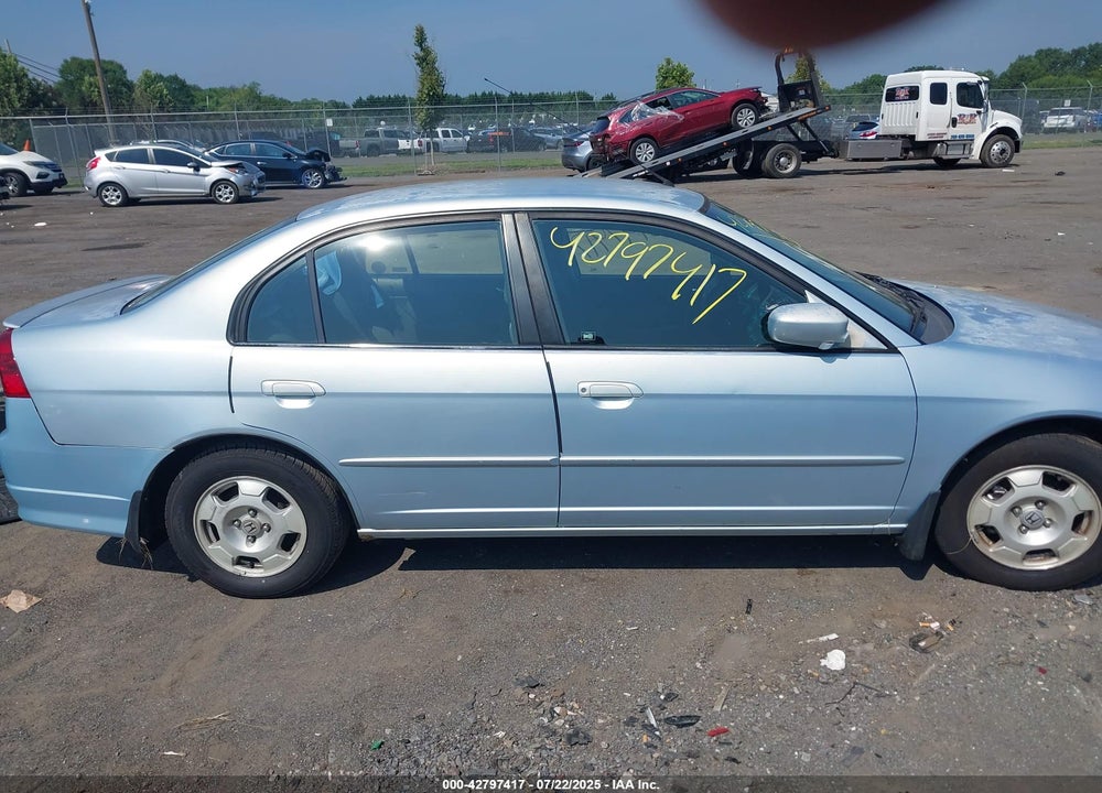 2005 HONDA CIVIC HYBRID VIN: JHMES96695S017258