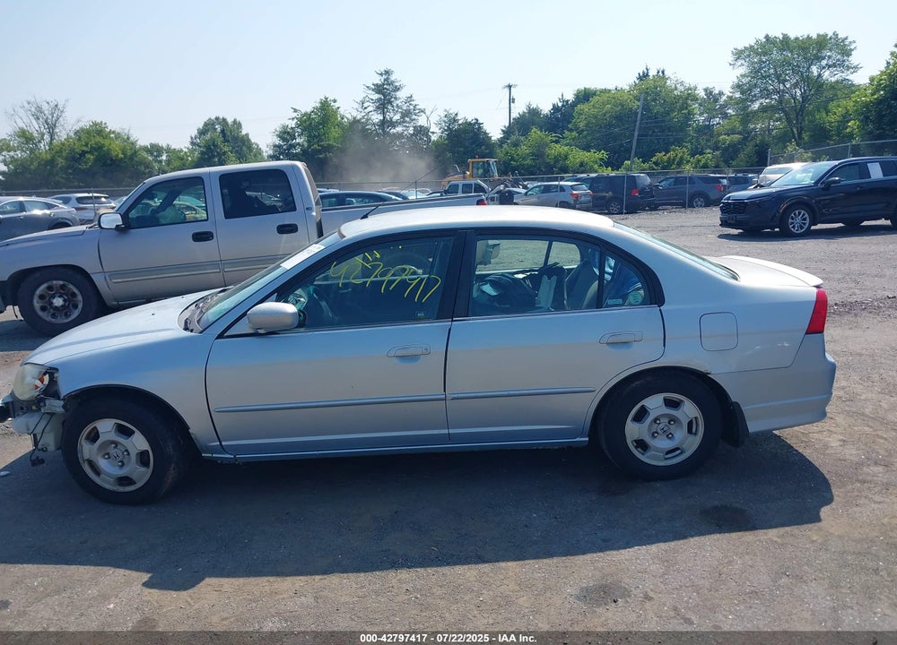 2005 HONDA CIVIC HYBRID VIN: JHMES96695S017258