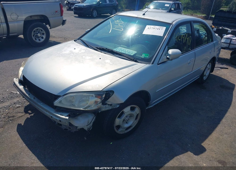 2005 HONDA CIVIC HYBRID VIN: JHMES96695S017258