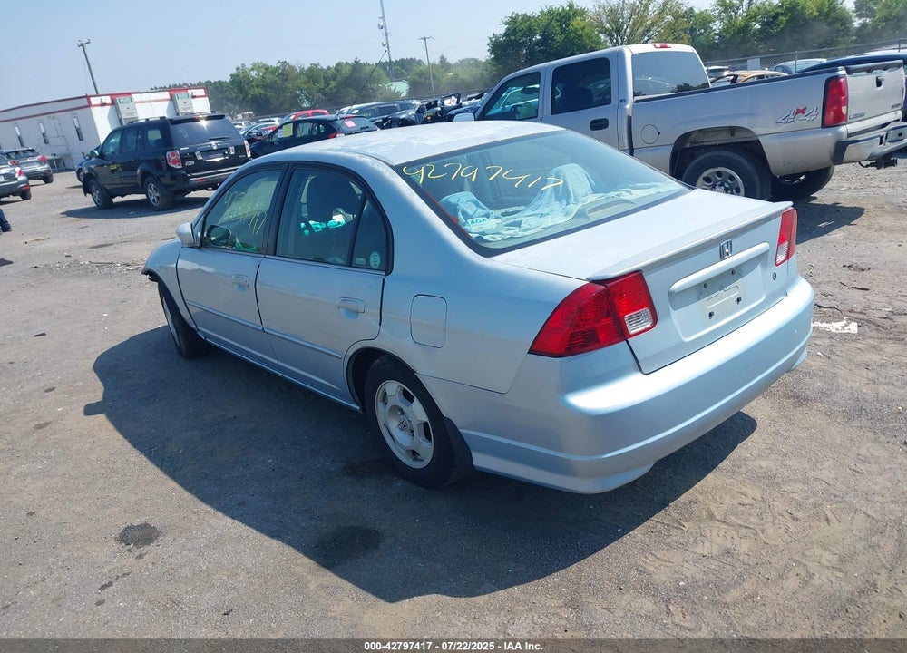 2005 HONDA CIVIC HYBRID VIN: JHMES96695S017258