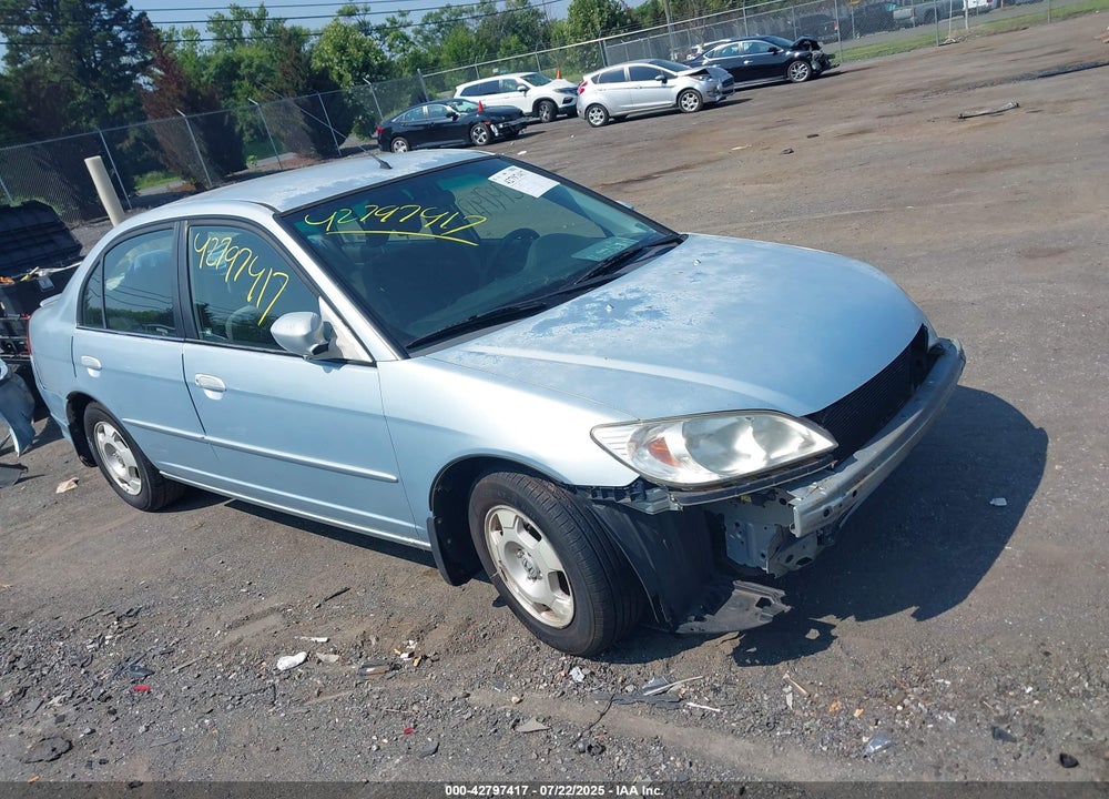 2005 HONDA CIVIC HYBRID VIN: JHMES96695S017258