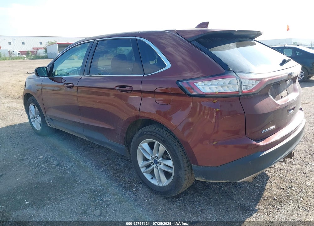 2015 FORD EDGE SEL VIN: 2FMTK4J97FBC00050
