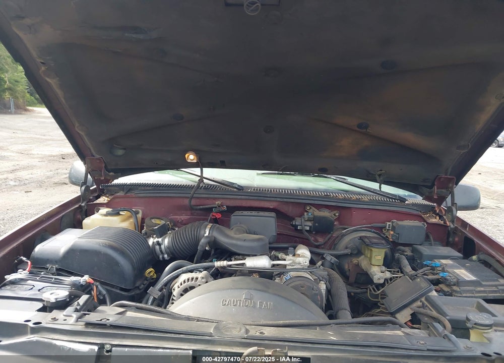 1997 CHEVROLET K1500 FLEETSIDE VIN: 2GCEK19R3V1186149