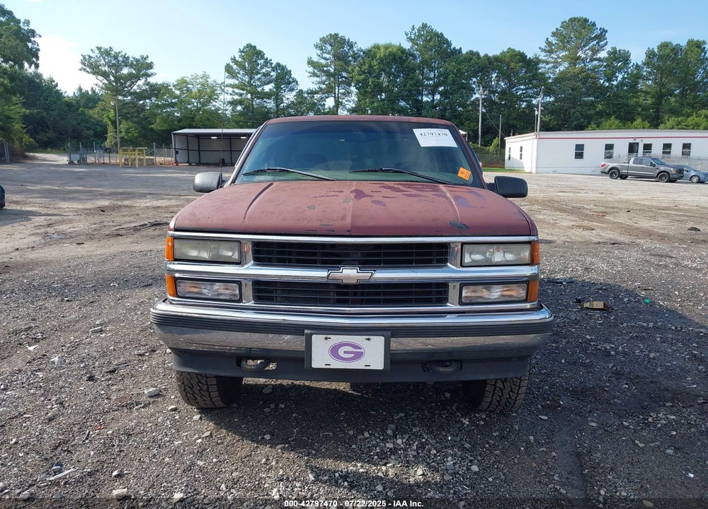 1997 CHEVROLET K1500 FLEETSIDE VIN: 2GCEK19R3V1186149