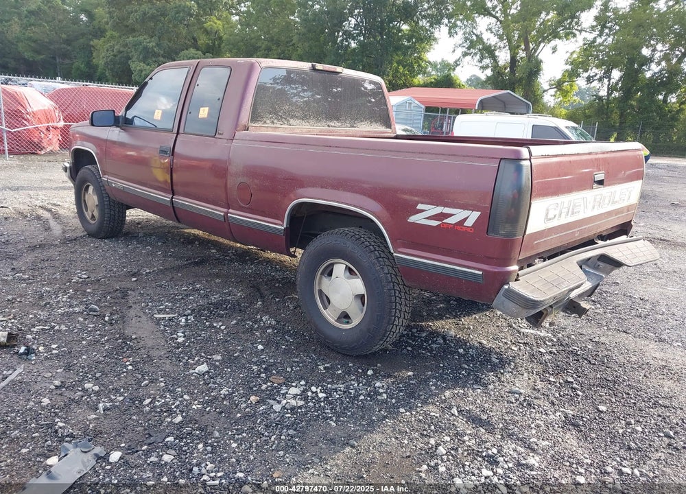 1997 CHEVROLET K1500 FLEETSIDE VIN: 2GCEK19R3V1186149