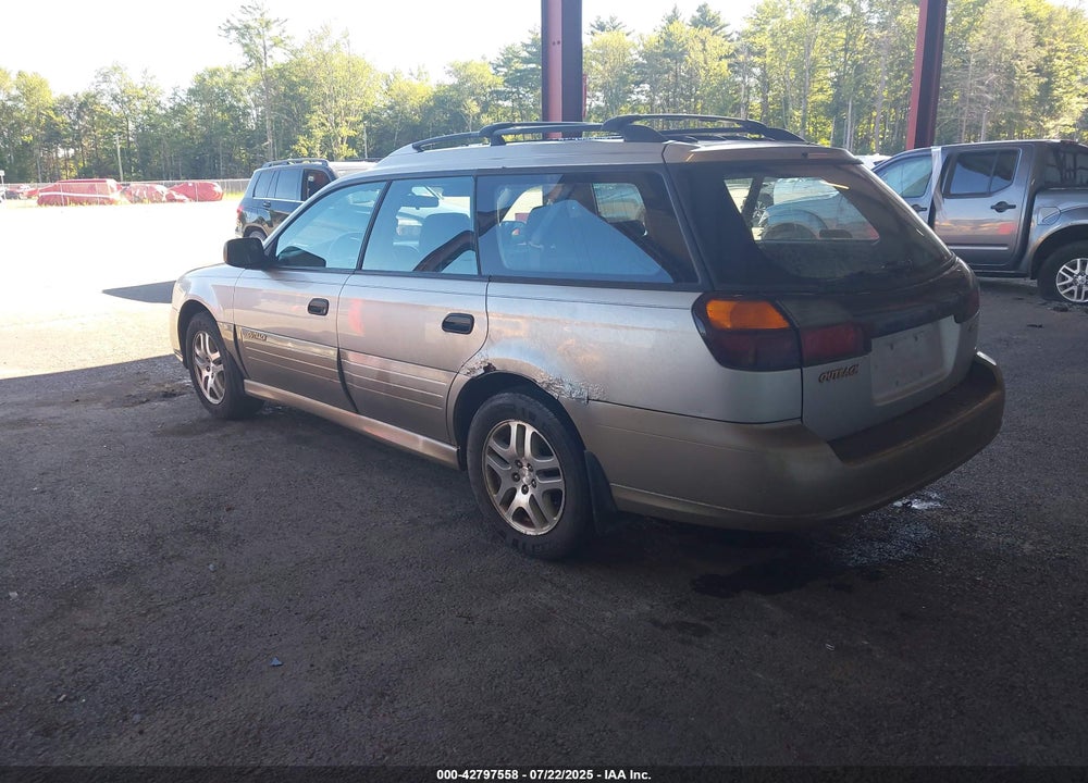 2003 SUBARU OUTBACK VIN: 4S3BH665237650001