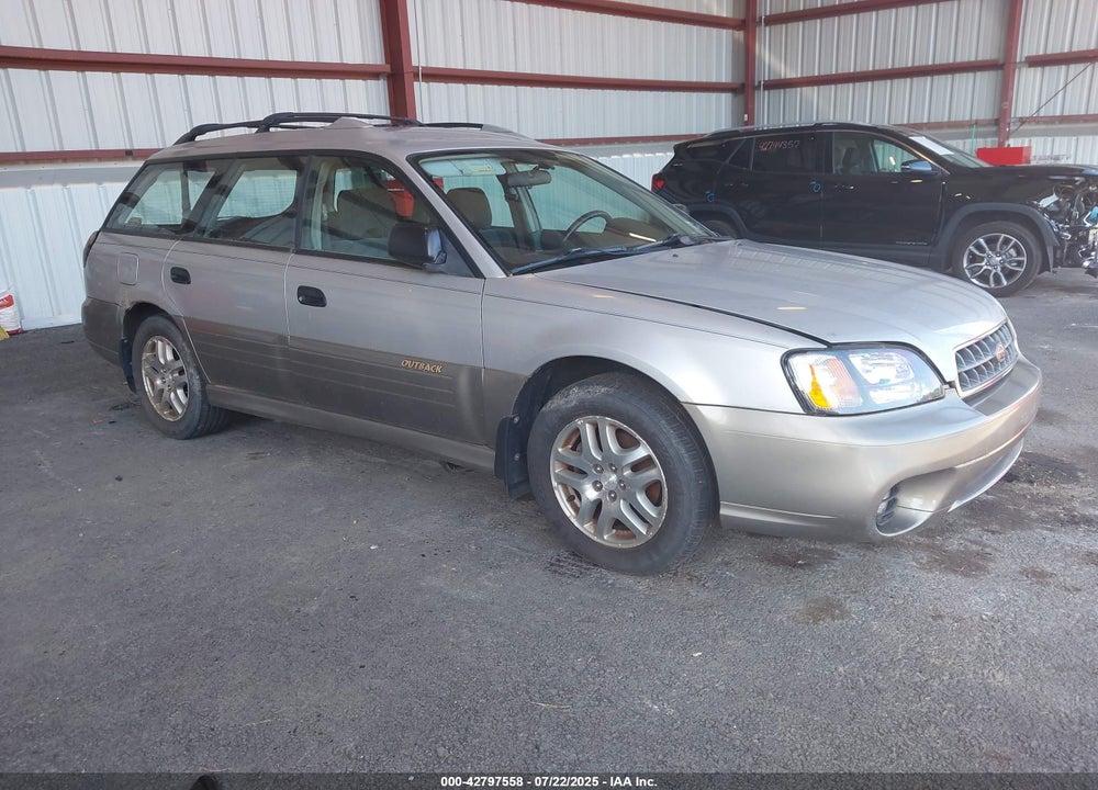 2003 SUBARU OUTBACK VIN: 4S3BH665237650001