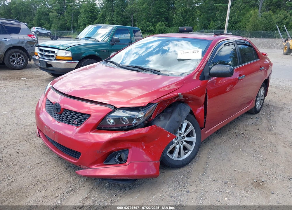 2009 TOYOTA COROLLA VIN: 2T1BU40EX9C068129