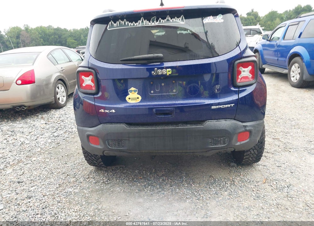 2018 JEEP RENEGADE VIN: ZACCJBAB5JPG92533