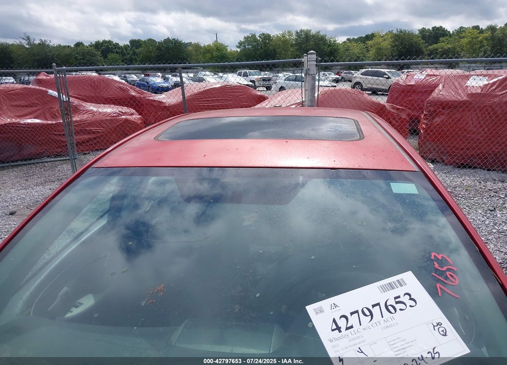 2011 TOYOTA COROLLA VIN: 2T1BU4EE8BC667495