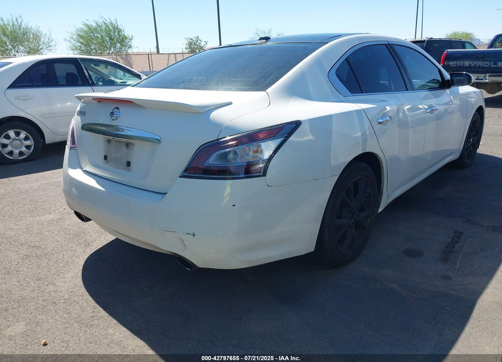 2012 NISSAN MAXIMA VIN: 1N4AA5AP6CC824846