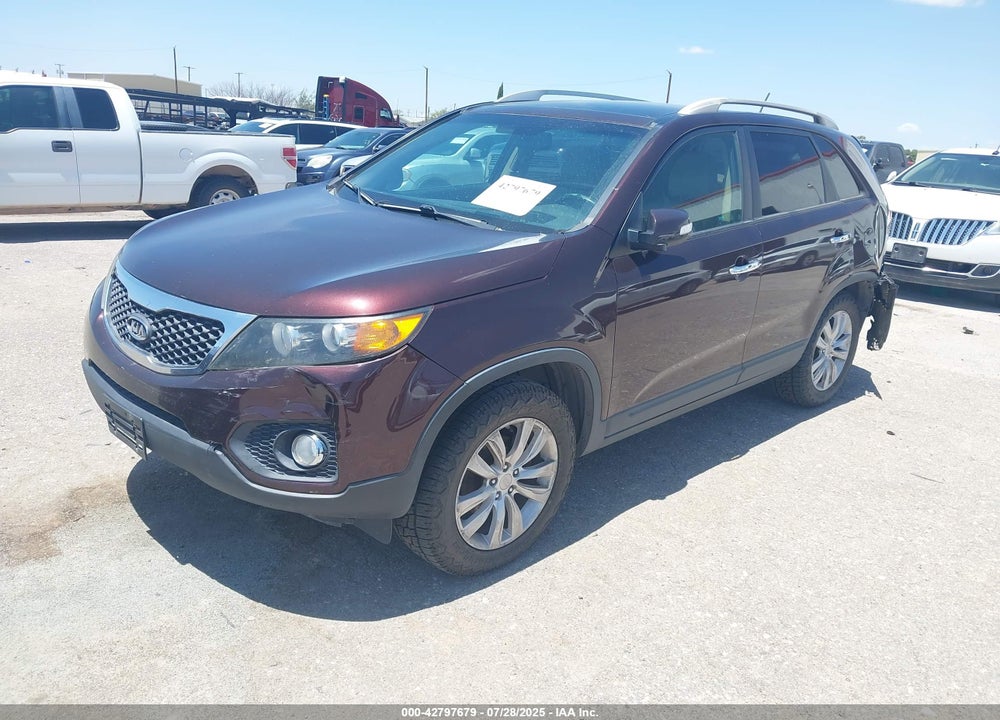 2011 KIA SORENTO EX V6 VIN: 5XYKU4A26BG081684