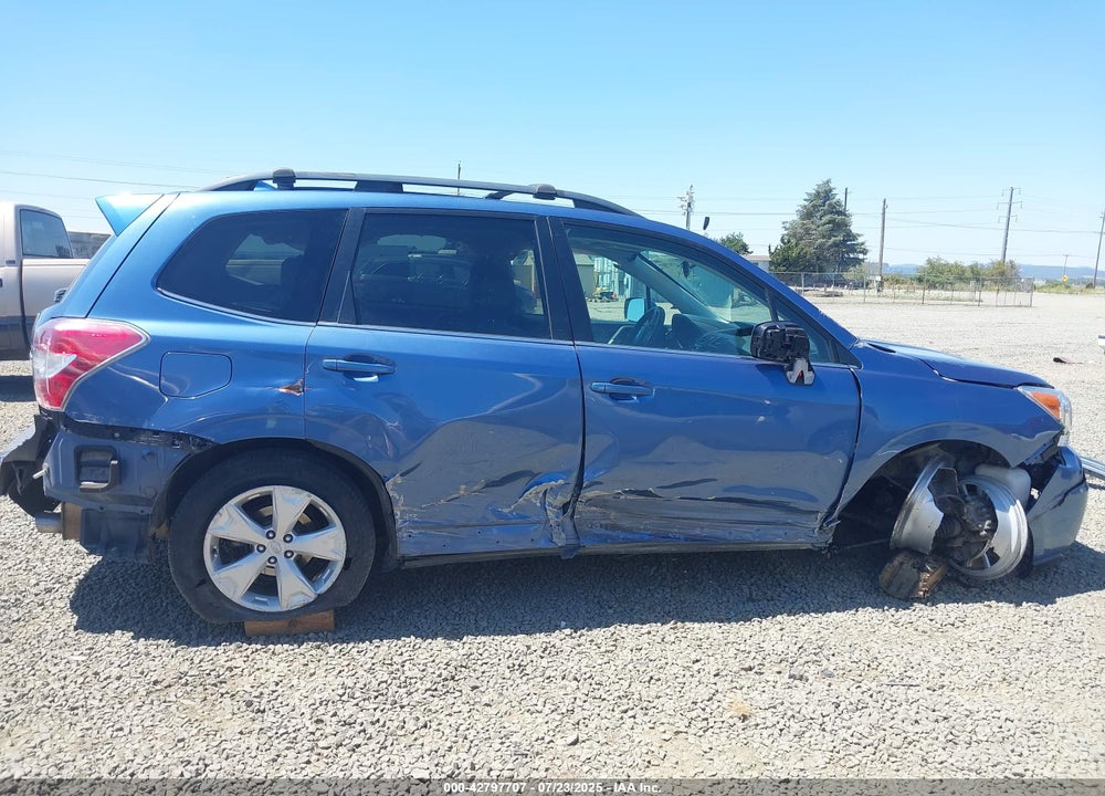 2016 SUBARU FORESTER VIN: JF2SJAKC2GH424148
