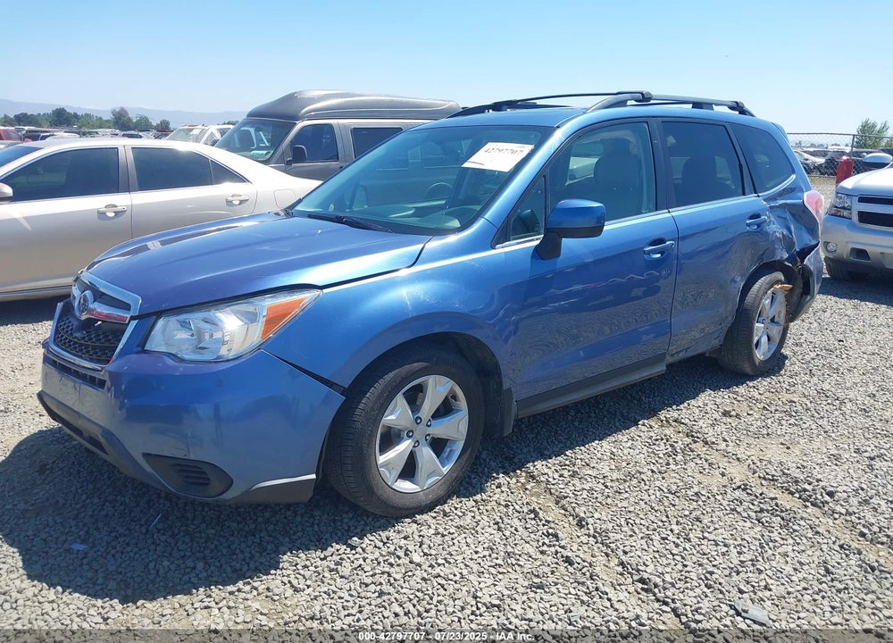 2016 SUBARU FORESTER VIN: JF2SJAKC2GH424148