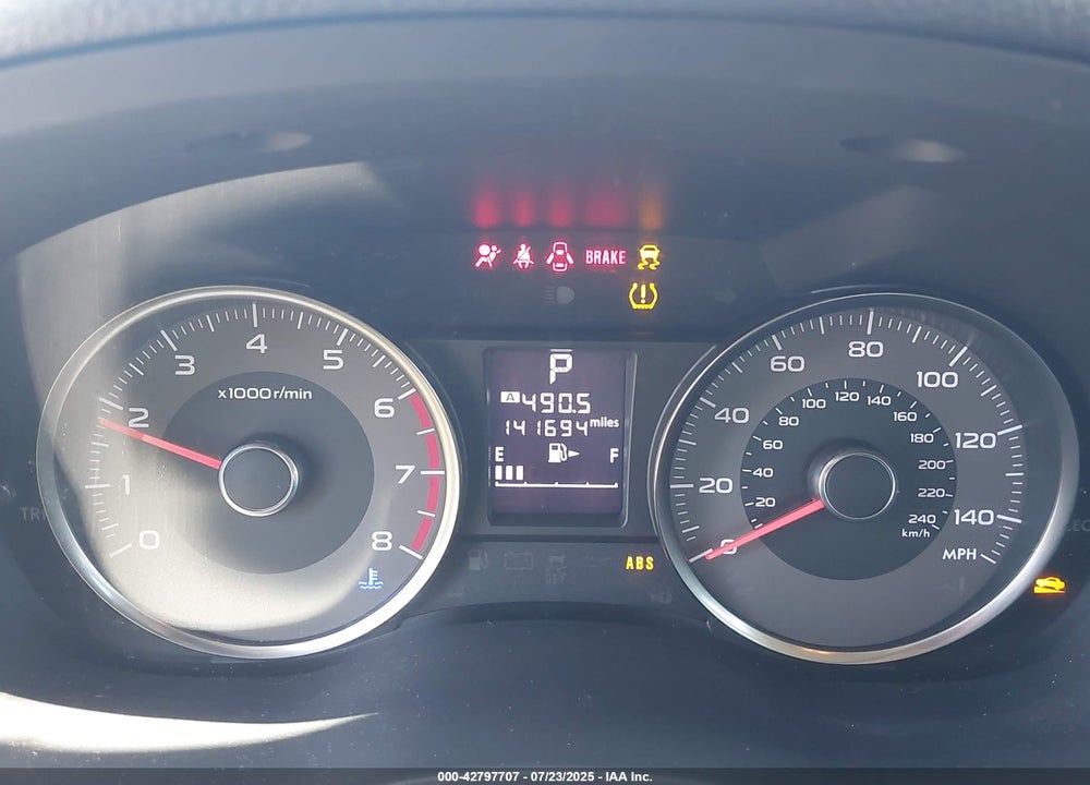 2016 SUBARU FORESTER VIN: JF2SJAKC2GH424148