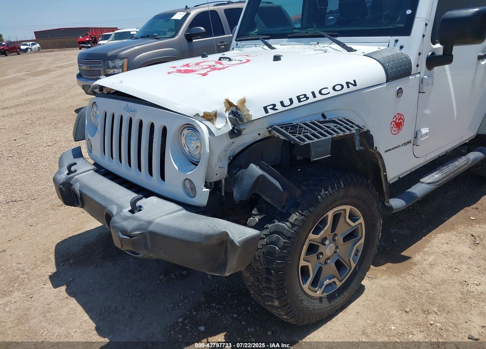 2018 JEEP WRANGLER JK RUBICON 4X4 VIN: 1C4BJWCG3JL822986