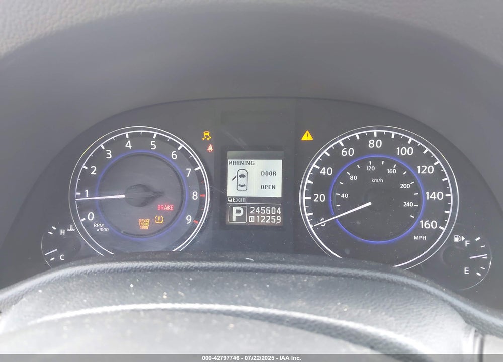 2011 INFINITI G37 VIN: JN1CV6AR4BM401757