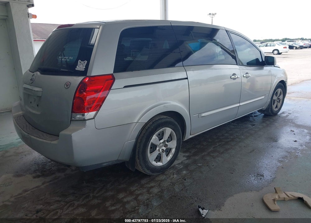 2007 NISSAN QUEST 3.5 VIN: 5N1BV28U47N141322