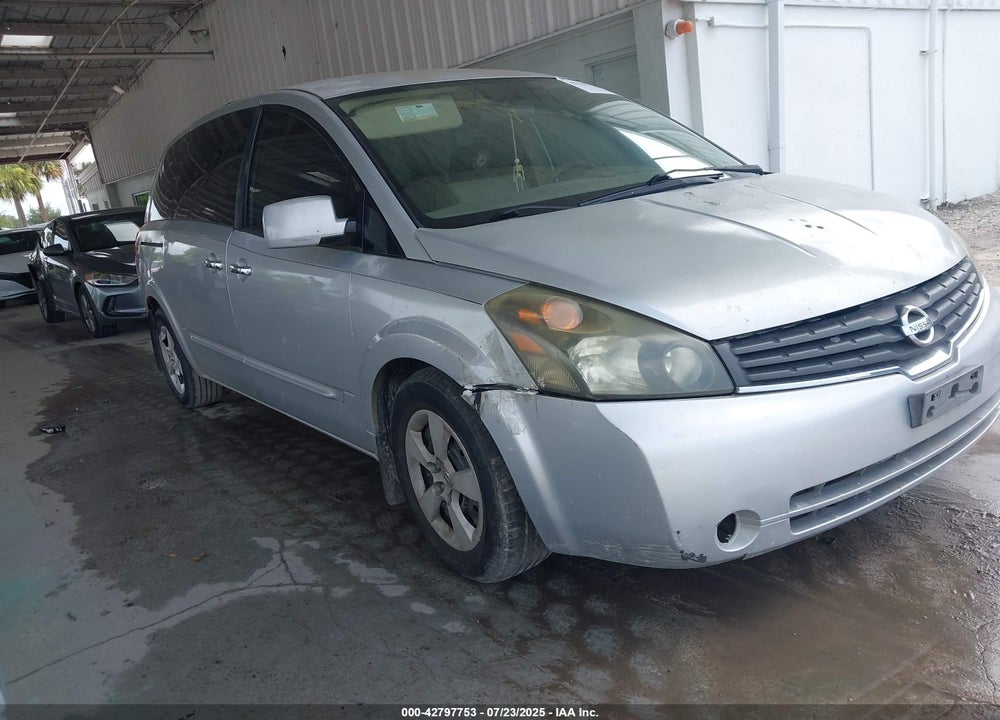 2007 NISSAN QUEST 3.5 VIN: 5N1BV28U47N141322