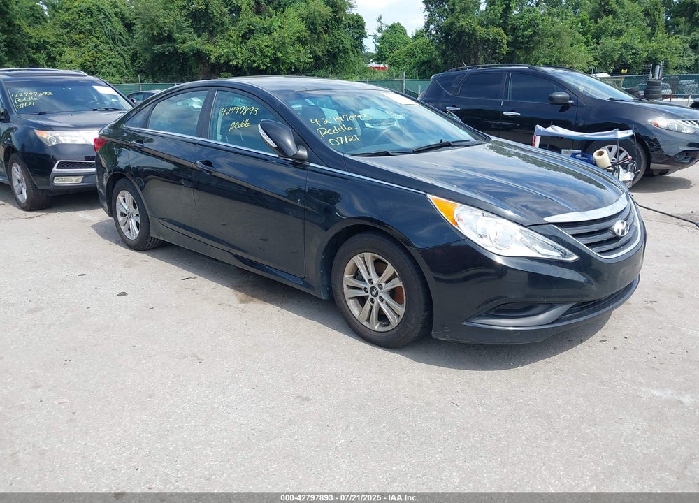 2014 HYUNDAI SONATA GLS VIN: 5NPEB4AC4EH944412