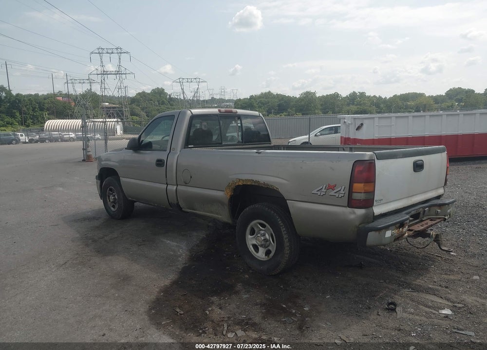 2000 CHEVROLET SILVERADO 1500 VIN: 1GCEK14V6YE424020