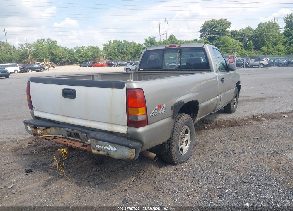 2000 CHEVROLET SILVERADO 1500 VIN: 1GCEK14V6YE424020