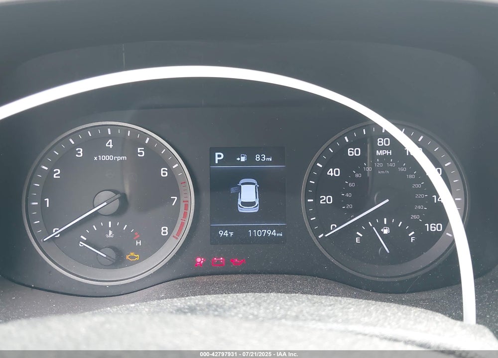 2019 HYUNDAI TUCSON VIN: KM8J2CA45KU941940