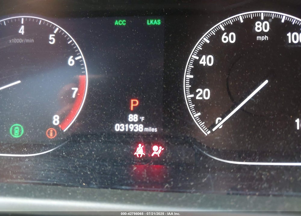 2020 HONDA ACCORD VIN: 1HGCV1F37LA052862