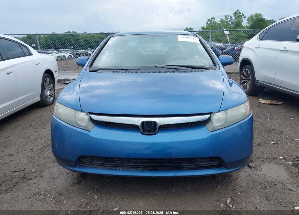 2008 HONDA CIVIC VIN: 1HGFA165X8L113837