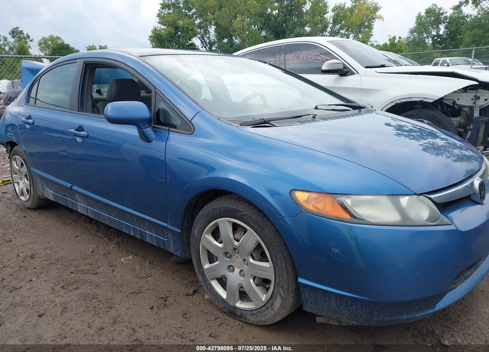 2008 HONDA CIVIC VIN: 1HGFA165X8L113837