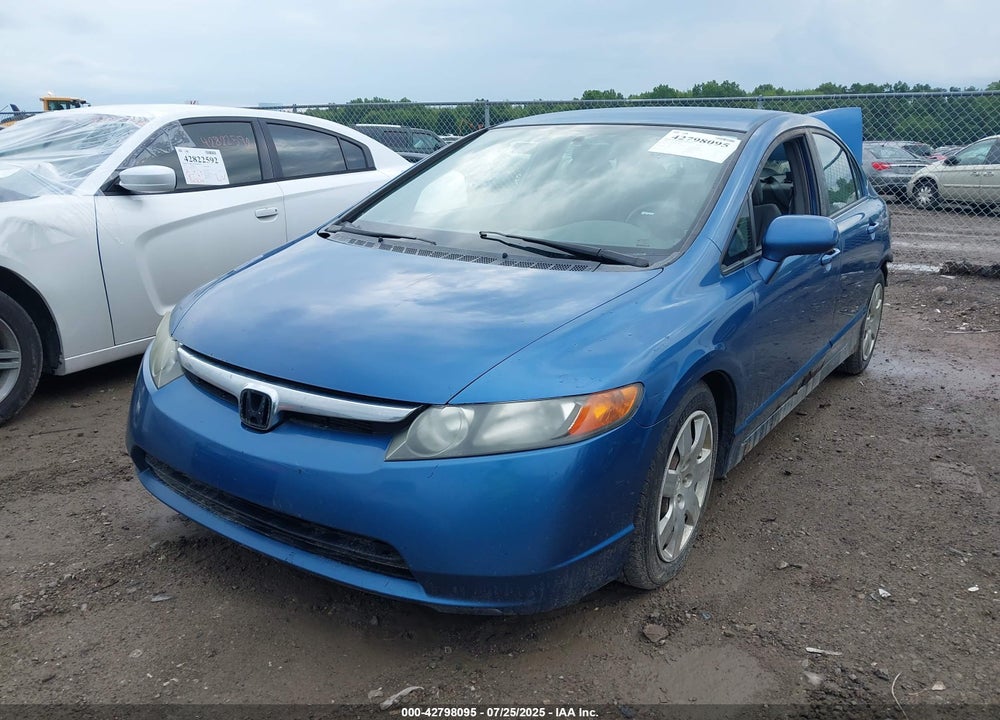 2008 HONDA CIVIC VIN: 1HGFA165X8L113837