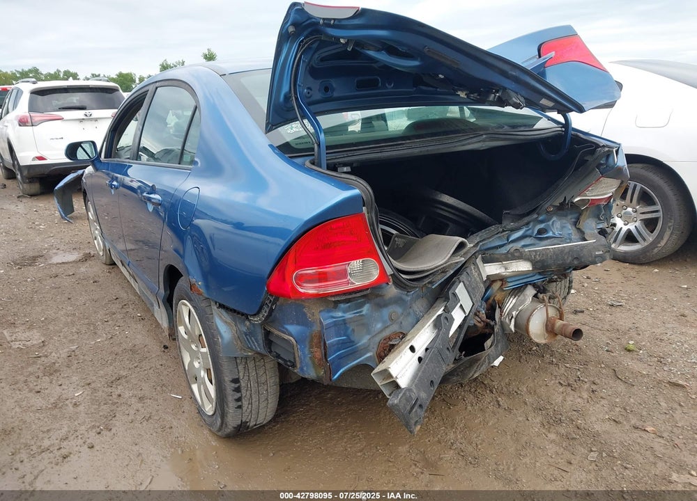 2008 HONDA CIVIC VIN: 1HGFA165X8L113837