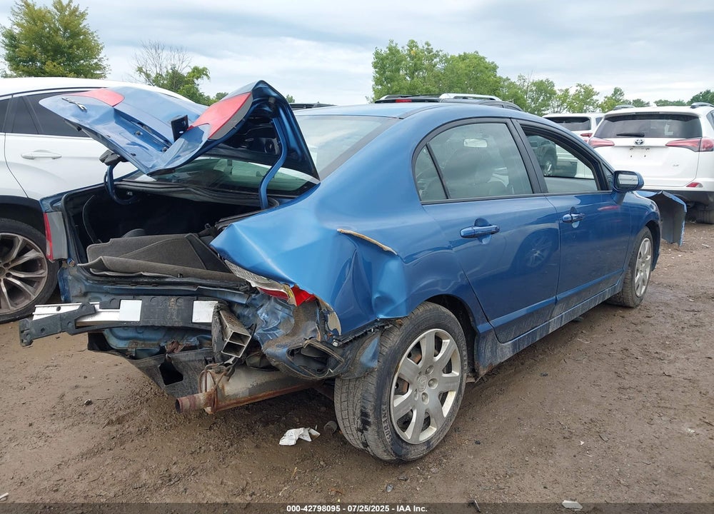 2008 HONDA CIVIC VIN: 1HGFA165X8L113837