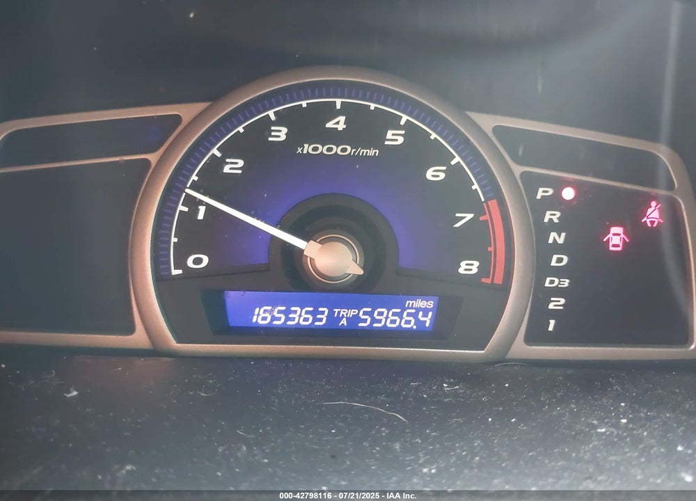 2008 HONDA CIVIC VIN: 1HGFA16838L022435