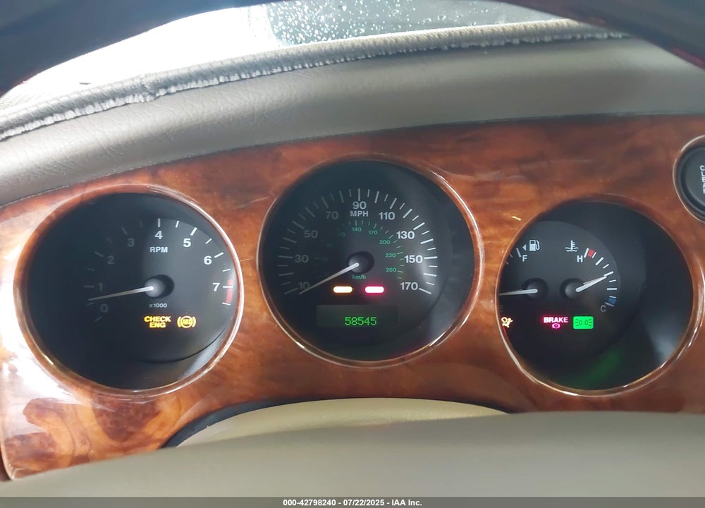 1999 JAGUAR XK8 VIN: SAJGX2048XC036506