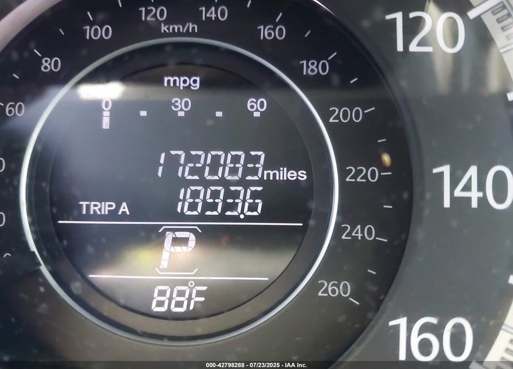 2013 HONDA ACCORD VIN: 1HGCR2F80DA059059