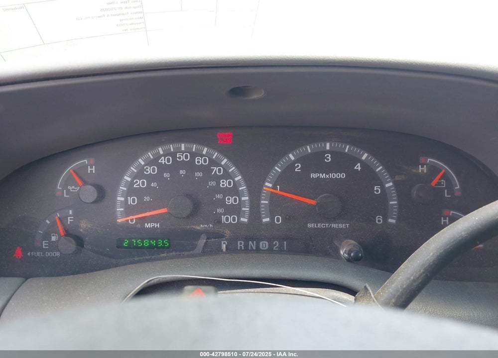 2002 FORD F-150 LARIAT/XLT VIN: 1FTRW07632KA97878