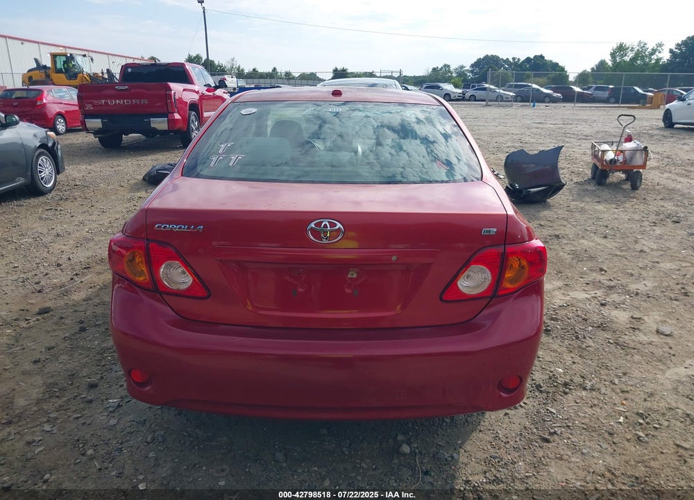 2009 TOYOTA COROLLA LE VIN: JTDBL40E499054509