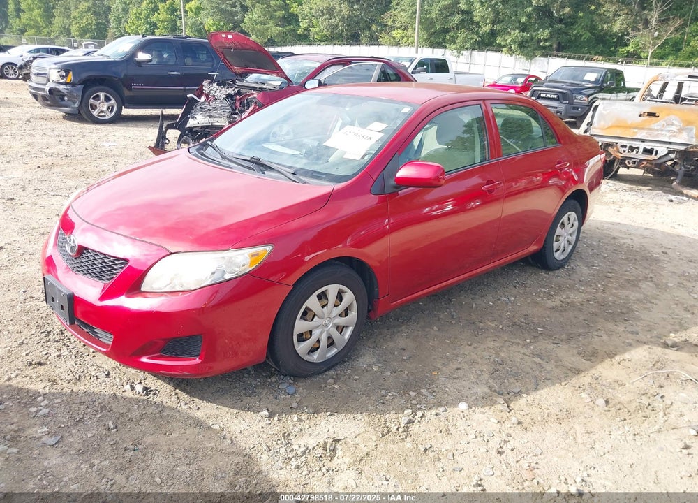 2009 TOYOTA COROLLA LE VIN: JTDBL40E499054509