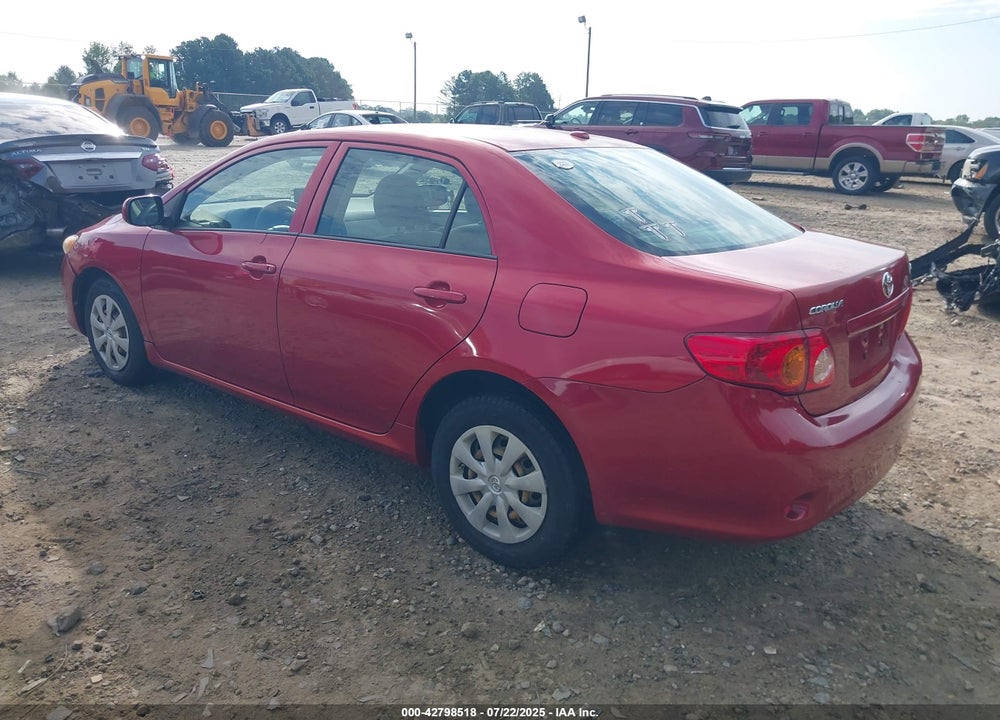 2009 TOYOTA COROLLA LE VIN: JTDBL40E499054509