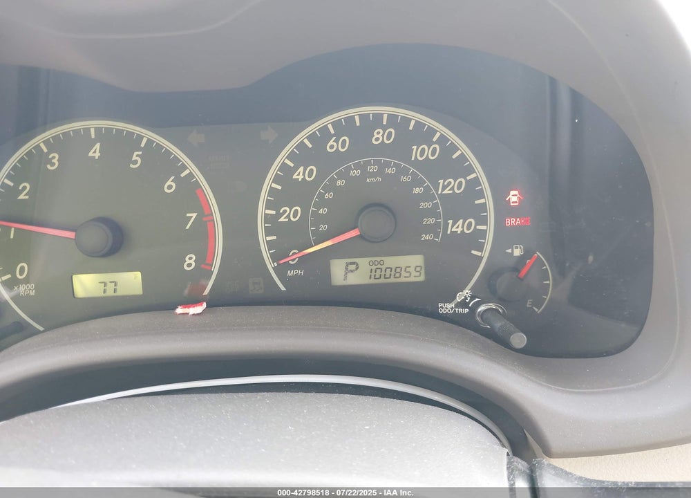 2009 TOYOTA COROLLA LE VIN: JTDBL40E499054509