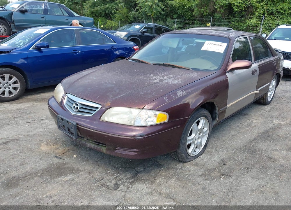 2000 MAZDA 626 VIN: 1YVGF22D6Y5129992
