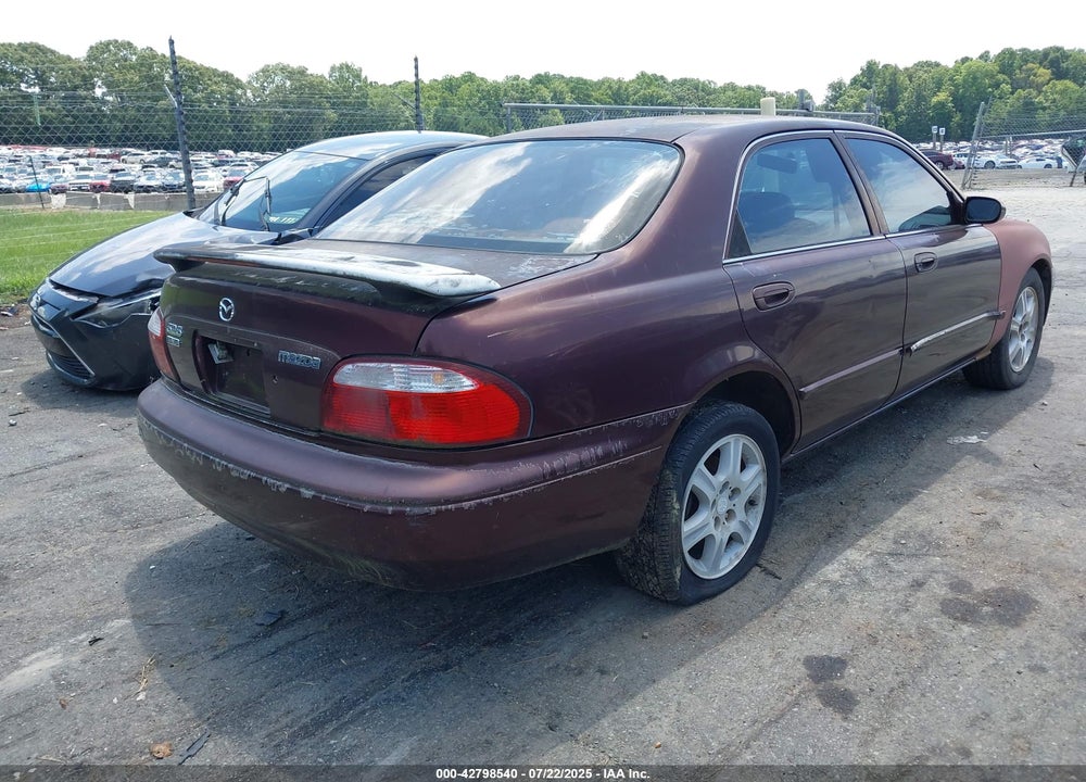 2000 MAZDA 626 VIN: 1YVGF22D6Y5129992