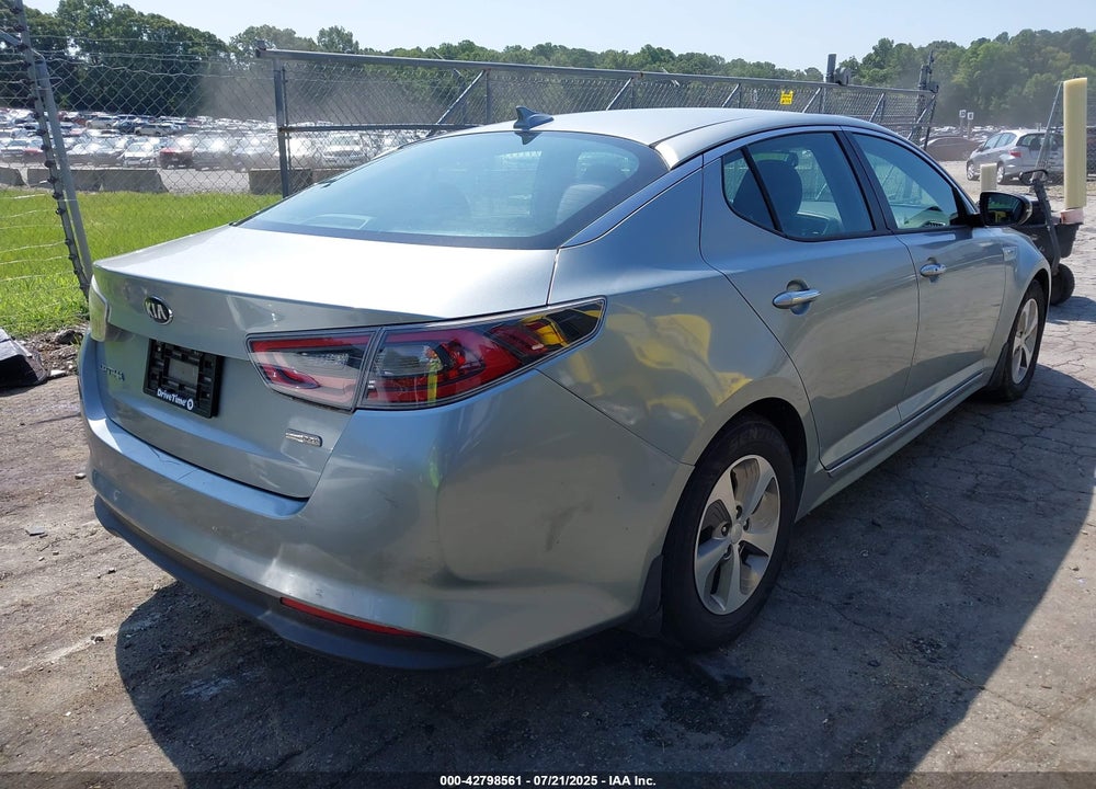 2016 KIA OPTIMA HYBRID VIN: KNAGM4AD0G5095410