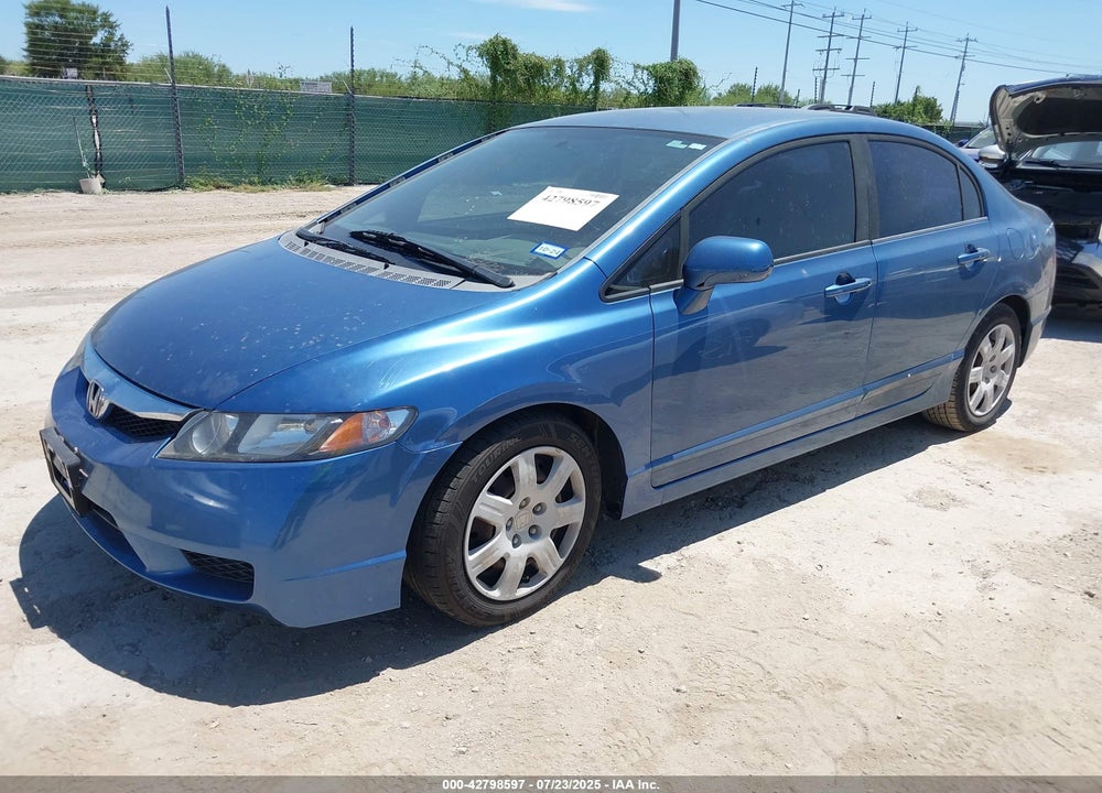 2009 HONDA CIVIC VIN: 1HGFA165X9L001055