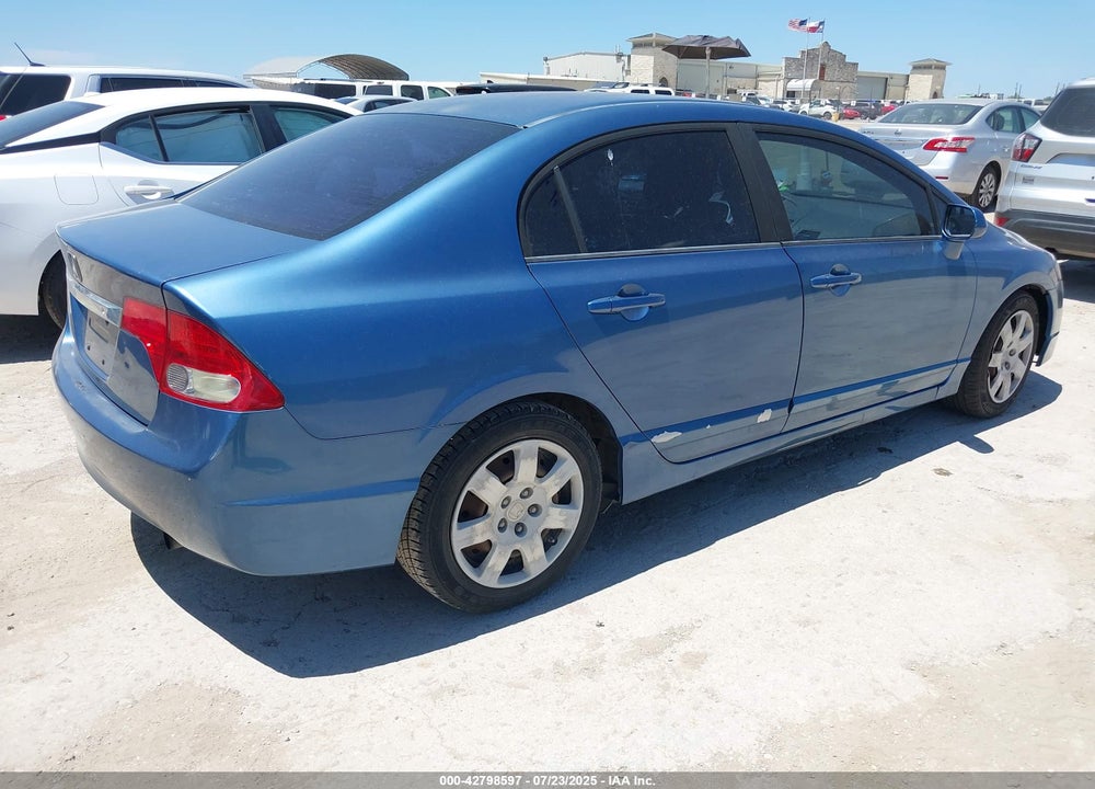 2009 HONDA CIVIC VIN: 1HGFA165X9L001055